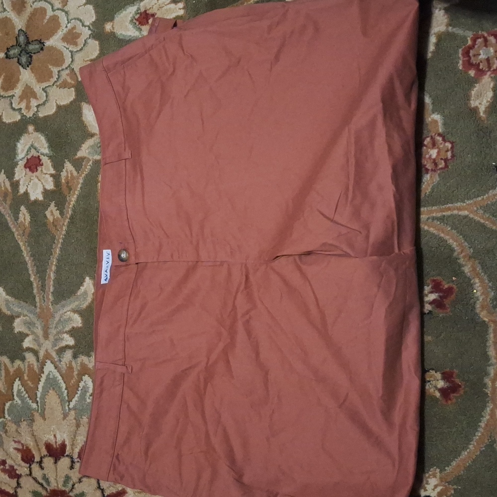 Ava & Viv Teracotta Cropped Pant NWOT